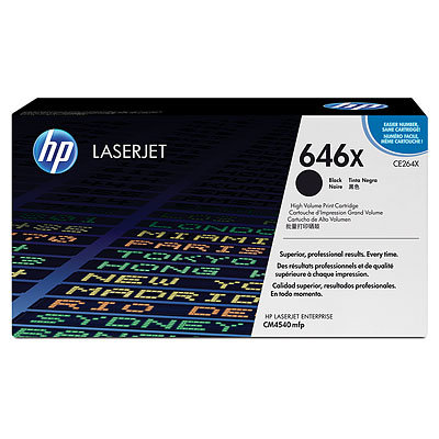 Картридж HP CE264X / 646X для Color LaserJet Enterprise CM4540 / CM4540f / CM4540fskm / CM4540MFP