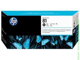 Печатающая головка-картридж HP C4950A / № 81 dye для DesignJet 5000 / 5000ps / 5500 / 5500ps , черный