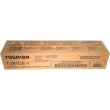 Картридж Toshiba T-281CE-Y / 6AK00000107 / 6AG00000843 для E-Studio 281C / E-Studio 351C / E-Studio 451C