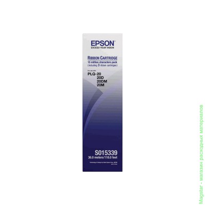 Риббон-картридж Epson C13S015339BA / S015339 для PLQ-20 / PLQ-20M / PLQ-20D / PLQ-20DM