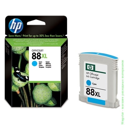 Картридж HP C9391AE / № 88XL для OfficeJet Pro K550 / K5400 / L7580 / L7680 / L7780, синий