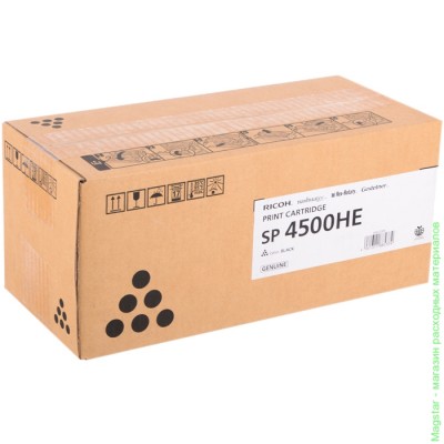 Картридж Ricoh 407318 / тип SP4500HE для Aficio SP4510DN / SP4510SF