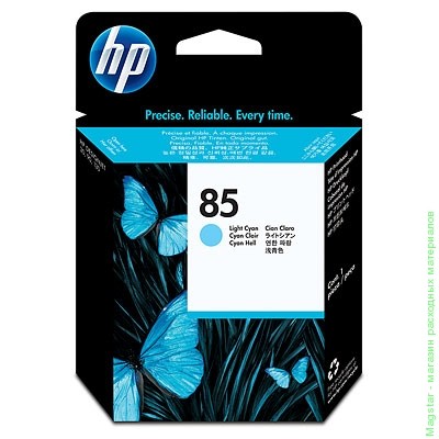 Печатающая головка-картридж HP C9423A / № 85 для DesignJet 30 / DesignJet 90 / DesignJet 130 , светло-голубой