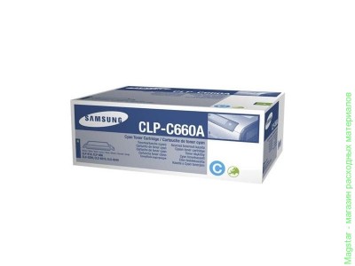Картридж Samsung CLP-C660A / ELS для CLP-610ND / CLP-660N / CLP-660ND / CLX-6210FX / CLX-6200FX / CLX-6200ND / CLX-6240FX