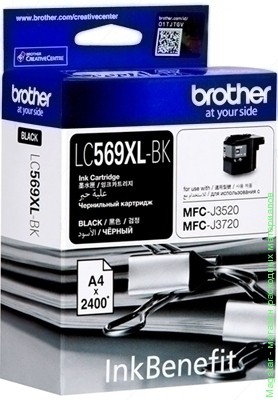 Картридж Brother LC569XLBK для MFC-J3520 / MFC-J3720