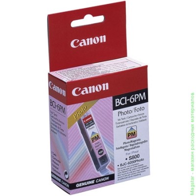 Картридж Canon BCI-6PM / 4710A002 для Pixma iP4000 / iP4000R / iP5000 / iP6000D / iP8500 / MP750 / MP780 / i865 / S800 / S900D