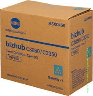 Картридж Konica Minolta TNP-48C / A5X0450 для bizhub C3350 / bizhub C3850