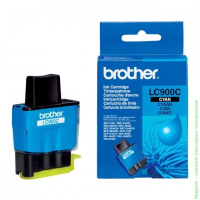 Картридж Brother LC900C для DCP110 / DCP115 / DCP120 / MFC210 / MFC215 / MFC425CN / FAX-1840C