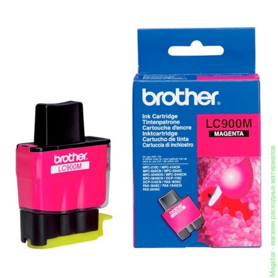 Картридж Brother LC900M для DCP110 / DCP115 / DCP120 / MFC210 / MFC215 / MFC425CN / FAX-1840C