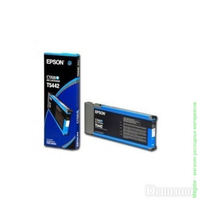 Картридж Epson C13T544200 / T5442 для Stylus Pro 9600 / Pro 4000 / Pro 4400 / Pro 7600 голубой