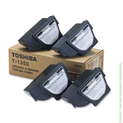 Тонер-картридж Toshiba T-1350E / 60066062027 для 1340 / 1350 / 1360 / 1370