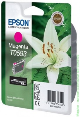 Картридж Epson C13T05934010 / T0593 для R2400 пурпурный
