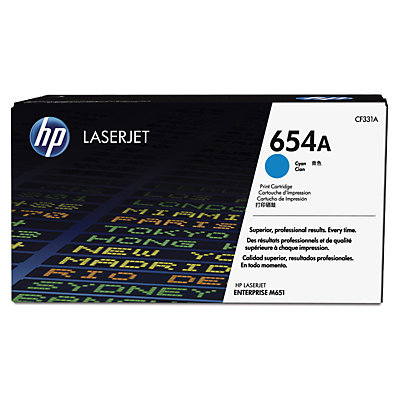 Картридж HP CF331A / 654A для Color LaserJet Enterprise M651n / M651dn / M651xh / M680dn / M680f / Flow M680z