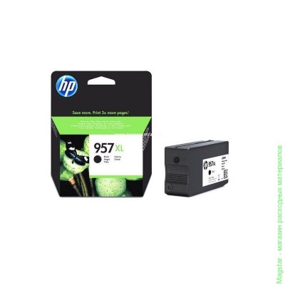 Картридж HP L0R40AE / № 957XL для OfficeJet Pro 8210 / Pro 8218 / Pro 8710 / Pro 8715 / Pro 8720 / Pro 8725 / Pro 8730, черный