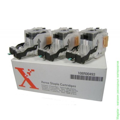 Скрепки XEROX 108R00493 для DC535/45/55/WCP35/45/55/165/175/232/238/Altalink B80x5/90 (3X5K)