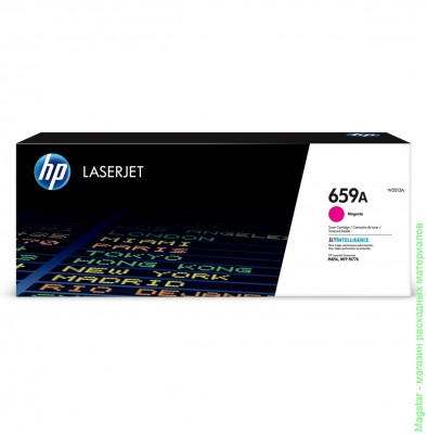 Картридж HP 659A / W2013A для LJ M856 / M776 пурпурный, 13000 страниц
