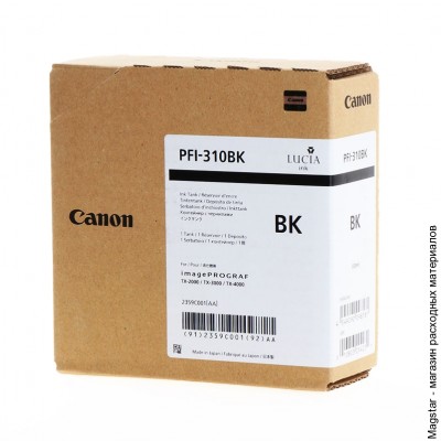 Картридж Canon 2359C001 / PFI-310BK для ImagePROGRAF TX-2000 / TX-3000 / TX-4000