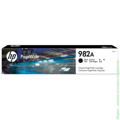 Картридж HP T0B26A / № 982A для PageWide Enterprise Color 765 / Color 765dn / Color 780 / Color 780dn / Color 780dns / Color 785 / Color 785f / Color 785zs, черный