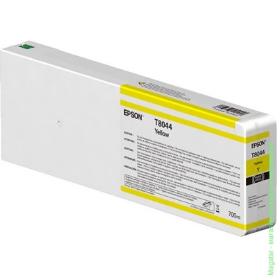 Картридж Epson C13T804400 / T8044 для SC-P6000 / SC-P7000 / SC-P8000 / SC-P9000 XXL UltraChrome HDX желтый повышенной емкости