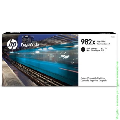 Картридж HP T0B30A / № 982X для PageWide Enterprise Color 765 / Color 765dn / Color 780 / Color 780dn / Color 780dns / Color 785 / Color 785f / Color 785zs, черный