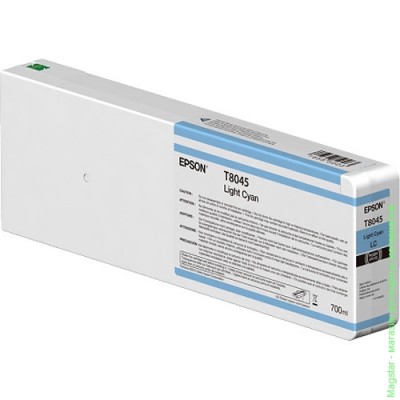 Картридж Epson C13T804500 / T8045 для SC-P6000 / SC-P7000 / SC-P8000 / SC-P9000 XXL UltraChrome HDX светло-голубой повышенной емкости