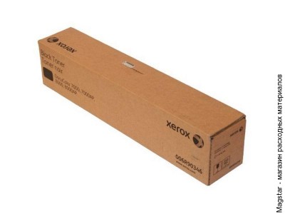 Тонер-картридж XEROX 006R90346 для DocuColor 7000 / DC 7000AP / DC 8000 / DC 8000AP, черный