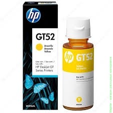 Чернила струйные HP M0H56AE / GT52 для DeskJet GT5810 / GT5820 /  Ink Tank 315 / Ink Tank Wireless 415 , желтый