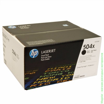 Картридж HP CE250XD / 504X для ColorSphere CP3525, CM3530