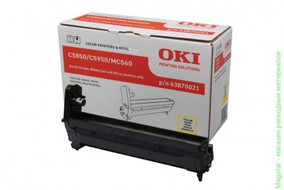 Драм-картридж Oki 43870021 для C5850 / C5950 / MC560