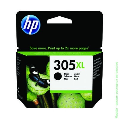 Картридж HP 305XL / 3YM62AE для DeskJet 2710, повышенной емкости черный, 240 страниц