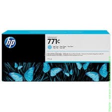 Картридж HP B6Y12A / № 771C для DesignJet Z6200, светло-голубой