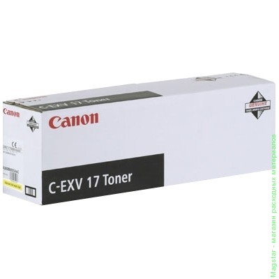 Картридж Canon 0262B002 / C-EXV17BK для iRC4080 / iRC4580 / iRC5180 / iRC5185