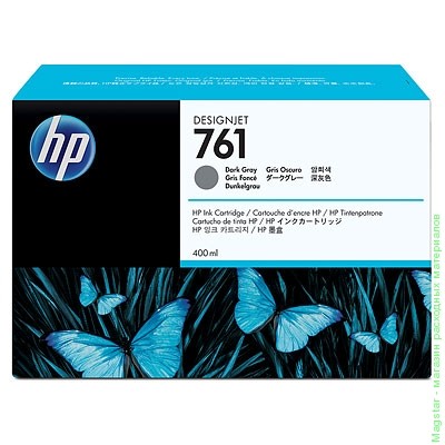 Картридж HP CM996A / № 761 для DesignJet T7100, темно-серый