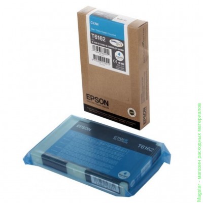 Картридж Epson C13T616200 / T6162 для B300 / B500 / B-310N / B-510DN голубой