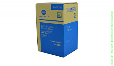 Тонер Konica-Minolta TNP-81Y / AAJW251 для bizhub C3300i/C4000i желтый