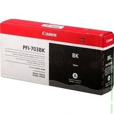 Картридж Canon PFI-703BK / 2963B001 для iPF810 / iPF815 / iPF820 / iPF825