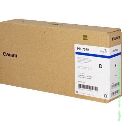 Картридж Canon PFI-706B / 6689B001 для iPF8300 / iPF8300S / iPF8400 / iPF9400 / iPF9400S