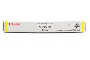 Картридж Canon C-EXV34 Y / 3785B002 для iR ADV C2220L / C2220i / C2225i / C2230i