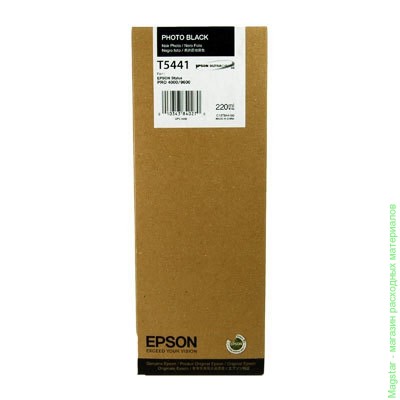 Картридж Epson C13T544100 / T5441 для Stylus Pro 9600 / Pro 4000 / Pro 4400 / Pro 7600 черный