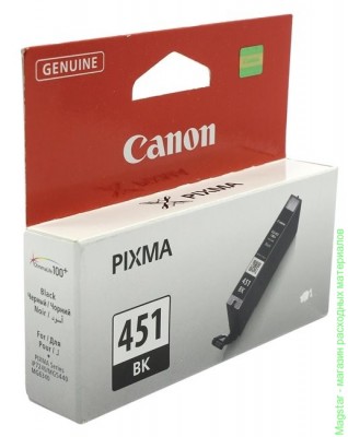 Картридж Canon CLI-451BK / 6523B001 для PIXMA iP7240 / MG6340 / MG5440 / MG6440