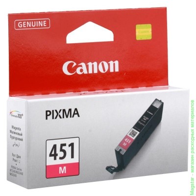 Картридж Canon CLI-451M / 6525B001 для PIXMA iP7240 / MG6340 / MG5440 / MG6440