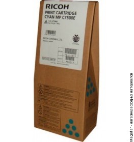 Картридж Ricoh 842072 / 841397 тип MPC7500E для Aficio MPC6000 / MPC7500 голубой