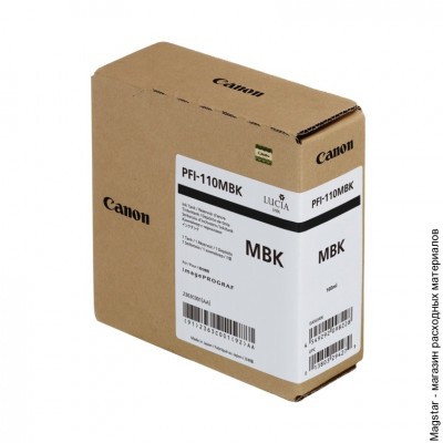 Картридж Canon 2363C001 / PFI-110MBK для iPF TX-2000 / TX-3000 / TX-4000