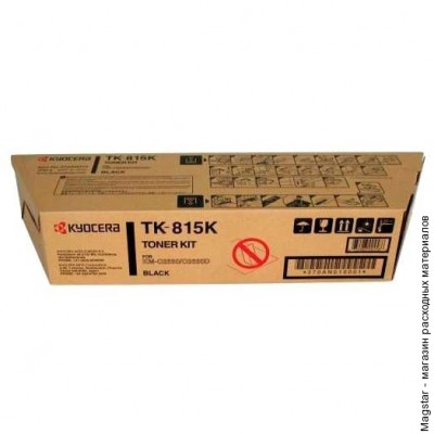 Картридж Kyocera TK-815K / 370AN010 для KM-C2630 / KM-C2630D черный
