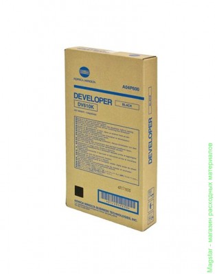 Девелопер Konica-Minolta DV-610K / A04P600 для bizhub Pro C5500/C5501/C6500/C6501/C65hc/ PRESS C6000/C7000/C70hc черный