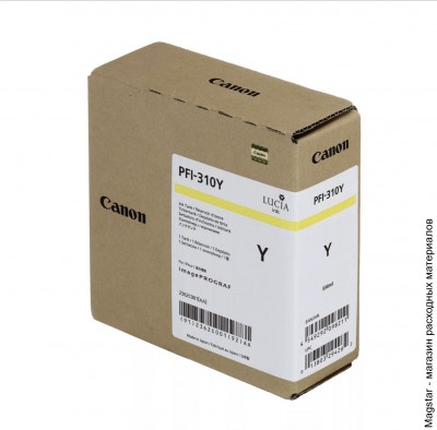 Картридж Canon 2362C001 / PFI-310Y для ImagePROGRAF TX-2000 / TX-3000 / TX-4000