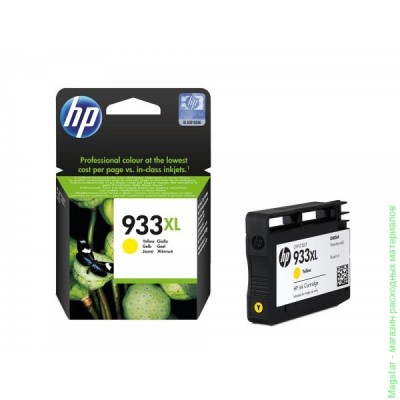 Картридж HP CN056AE / № 933XL для Officejet 6100 / Officejet 6600 / Officejet 6700 желтый
