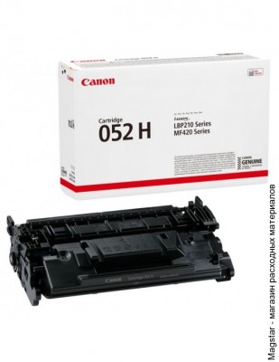 Картридж Canon 2200C002 / Cartridge 052HBK для MF426 / MF428 / MF429 / LBP212 / LBP214 / LBP215