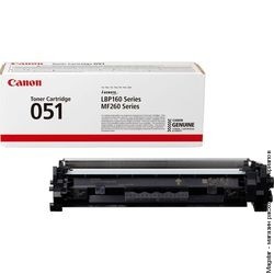 Картридж Canon 2168C002 / toner 051BK для LBP162dw
