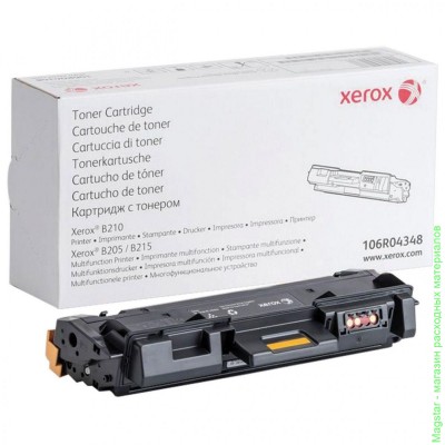 Тонер-картридж XEROX 106R04348 для B205 / B210 / B215